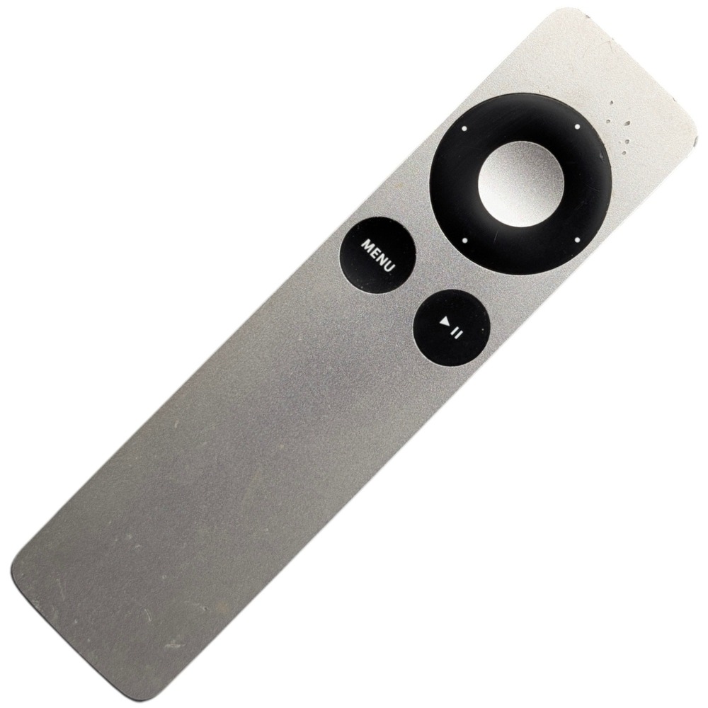 Apple TV Remote A1294 (1st Generation)‎ Silver Aluminum Media Player Controller